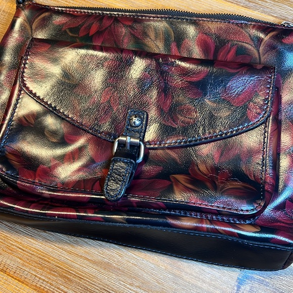 Patricia Nash Kirby East West Crossbody Purse Rustic Mums Bag - Picture 3 of 8